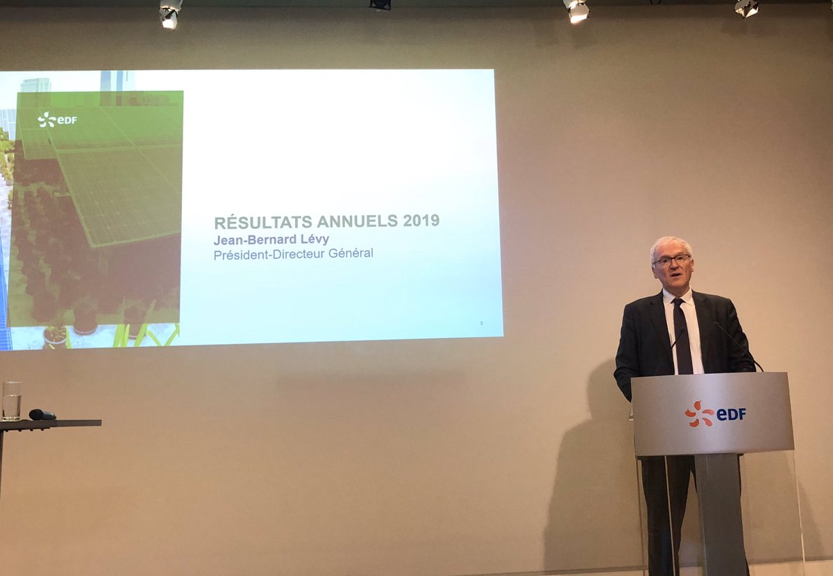 julienvilleret's tweet image. En salle de presse, en place pour notre rdv annuel avec la communauté financière, les #médias, nos clients et parties prenantes : de très bon résultats annuels et des activités performantes au service de la transition énergétique et de la chasse au CO2
#CAP2030 #EDF_Résultats2019