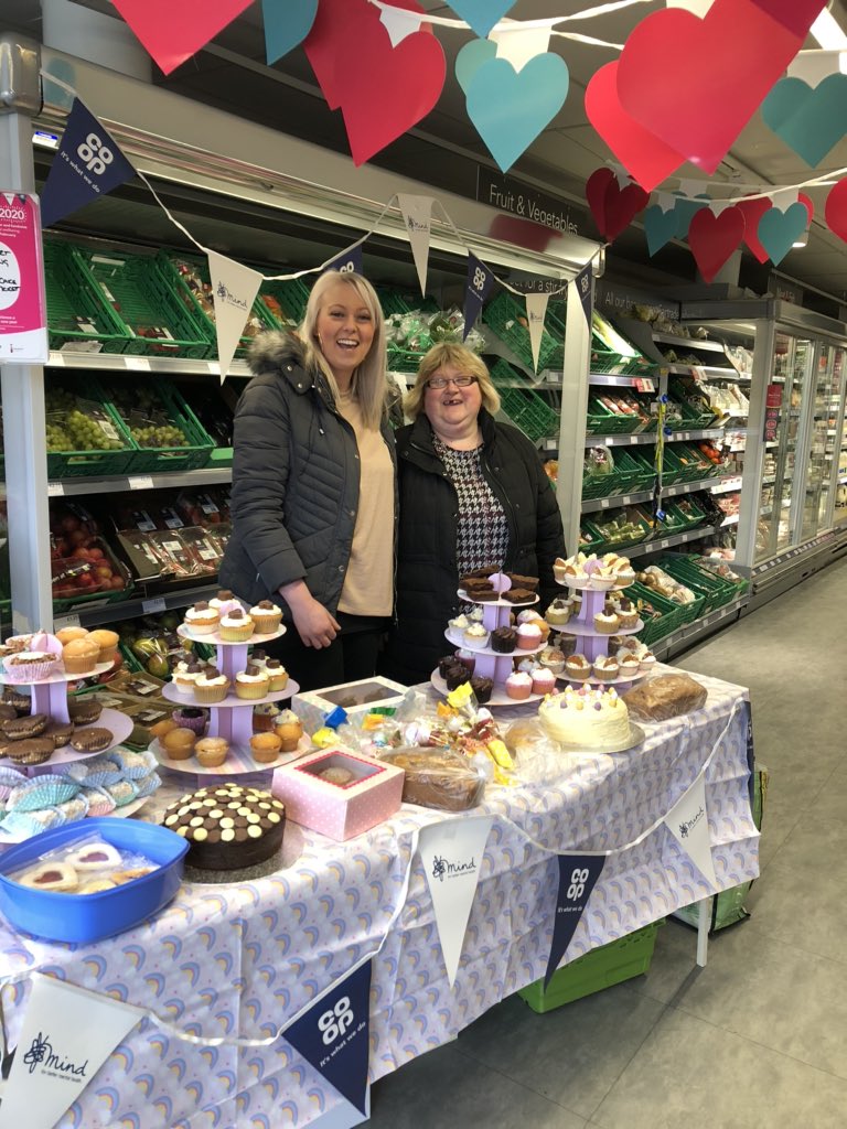 Feeling Peckish? Call in and buy 1 2 or 3 of our amazing buns and cakes - Thanks to the team at Broomhill for baking and helping to raise money for Mind <a href="/CraigHemingway0/">Craig Hemingway</a> #ItsWhatWeDo <a href="/MindCharity/">Mind</a>