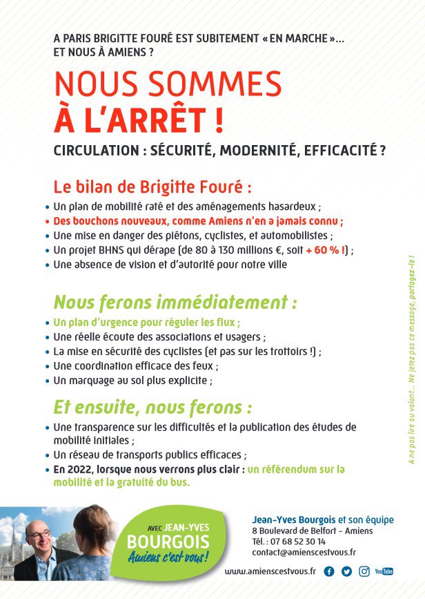 Amienscestvous's tweet photo. @Florian_52 @JYB80 @reivax61 @kristofe80 @ginolachat Bonjour
Le tract diffusé sur cette opération est celui ci, avec les actions proposées https://t.co/XodgmsjvQL