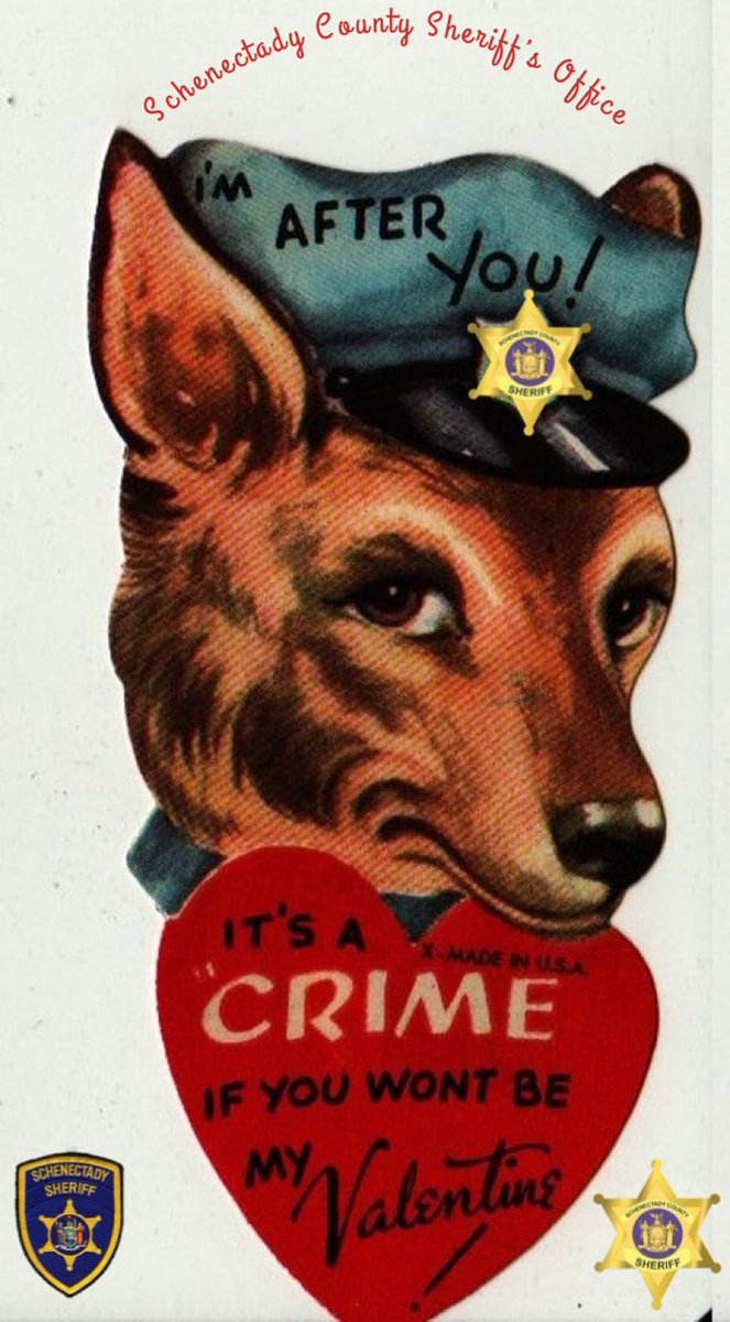 Good morning Folks! Happy Valentines Day! Make it a fun special day filled with laughter and love. Stay safe and blessed guys. Remember “Love is an art that comes from the heart” make it a great one. #SCSO <a href="/NYSheriffs/">New York State Sheriffs' Association</a> <a href="/NYSACOP/">NY Chiefs</a> <a href="/NationalSheriff/">National Sheriffs' Association</a> <a href="/NatPoliceAssoc/">National Police Association</a> @PoliceFound