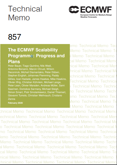 UModigliani's tweet image. Interested in knowing what @ECMWF has been working on to make sure our software infrastructure is ready to operate on future high-performance computing and data handling technologies? Read ecmwf.int/en/elibrary/19… #ECMWFTechmemo #scalabilty #efficiency #cpu #gpu #machnelearning