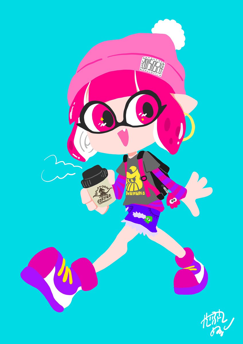 スプラトゥーン いかたん描きました スプラトゥーン Splatoon Splatoon かじふさ ぬる娘 のイラスト