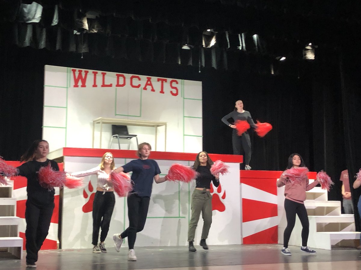 Rehearsing for High School Musical at OSS ⁦<a href="/pbowmanSCDSB/">Pete Bowman</a>⁩ ⁦<a href="/OssDrama/">OSS Drama</a>⁩ ⁦<a href="/OSSAnnouncement/">OSS Announcements</a>⁩ ⁦<a href="/SCDSB_Schools/">Simcoe County District School Board</a>⁩