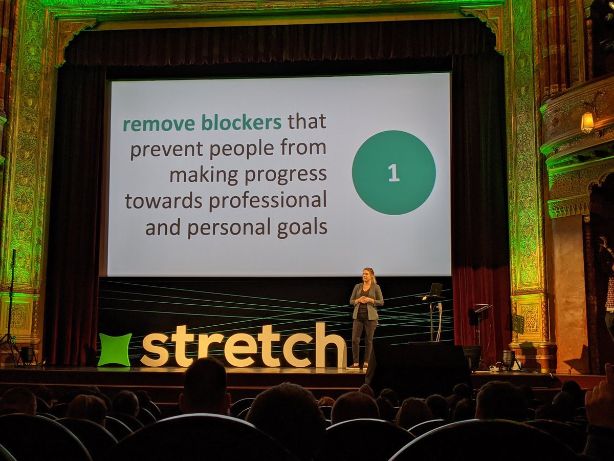 KevinGoldsmith's tweet photo. Influence without authority is a critical skill for any leader (rather than relying purely on role power). Great to have @KateWardin address this at #stretchcon https://t.co/y3vQfHLkn4