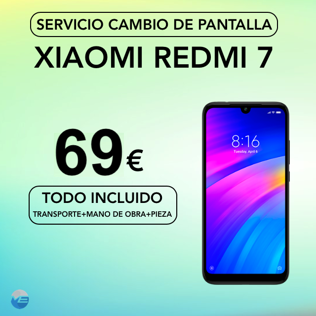 ✴️ SERVICIO TÉCNICO XIAOMI🔥
✅ Cambiamos tu Pantalla Xiaomi en 72h laborables⚡️⚡️
📲 Xiaomi Redmi  7 Global

💰👉 👉 69€ 👈 👈💰

🙋🏼‍♂️TODO INCLUIDO!!!!

✔️Recogida y envío
✔️Pieza
✔️Mano de Obra

🛒Link de Compra: bit.ly/2NRglGr