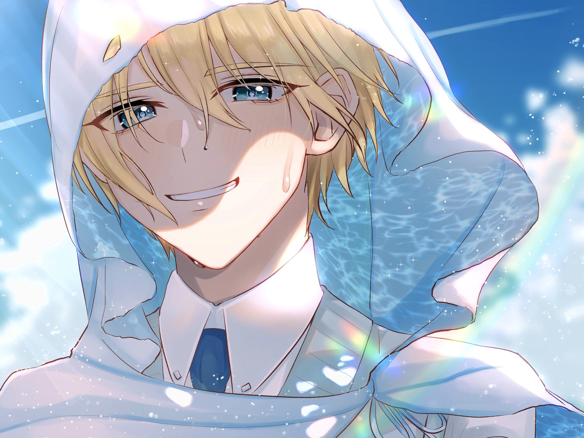 米丸 フォローお迎え 幸せそうな笑顔の山姥切国広くんイラスト再掲 T Co 4whonsu4qw Twitter