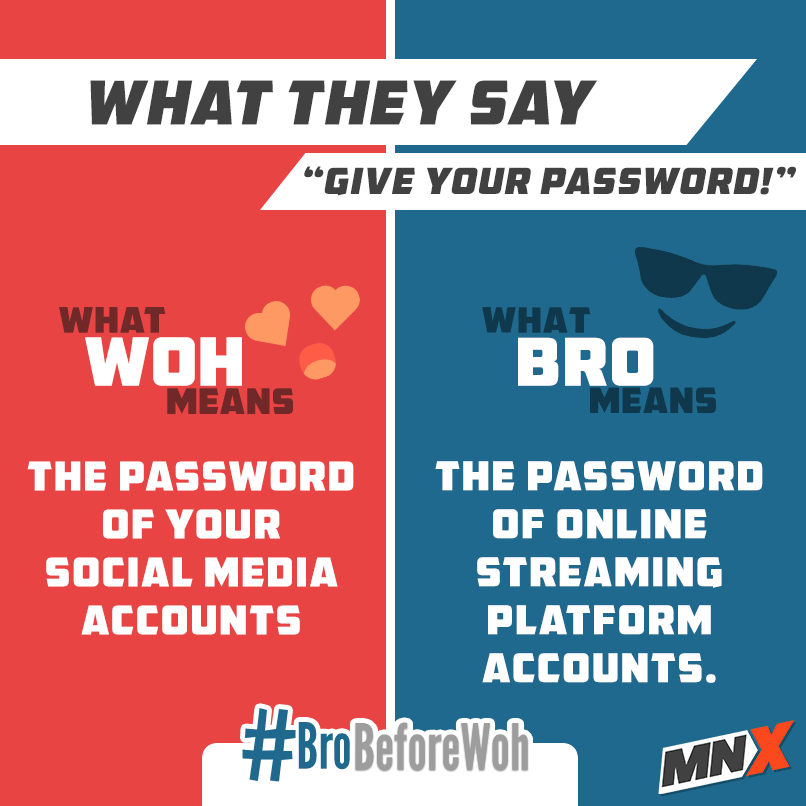 MNXMovies's tweet photo. Tag your Bro and your Woh in the comments #ItsADare.
#BroBeforeWoh https://t.co/v0SQKZAWV9
