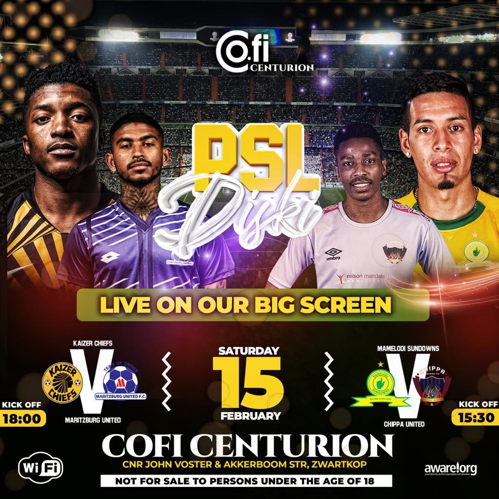 Cofi_Centurion's tweet photo. THIS WEEKEND AT #CofiCenturion https://t.co/bMXYUemxZ8