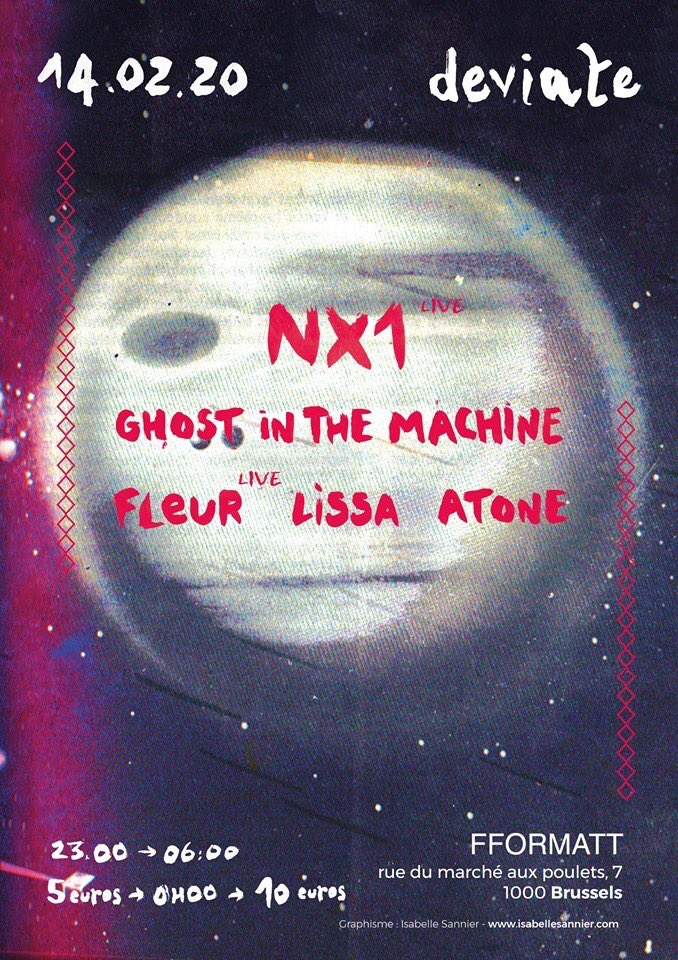 Samotlive's tweet image. Catch us tonight in Brussels at FFormat // Deviate. Live set from 2.00 to 3.00 W/@SuritNX1 #brussels #technomusic #NX1