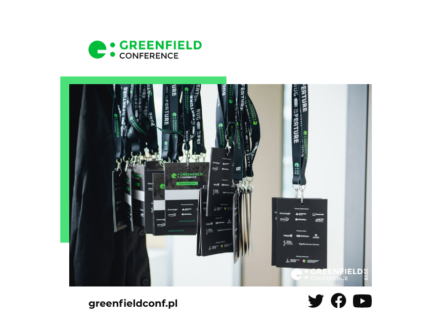 Stay tuned and follow us on our Social Media!

➡️facebook.com/GreenfieldConf/📘
➡️x.com/greenfield_conf 🐦
➡️youtube.com/c/GreenfieldCo… 🎥
➡️greenfieldconf.pl 🌐

#GreenfieldConf #ITconference #socialmedia
