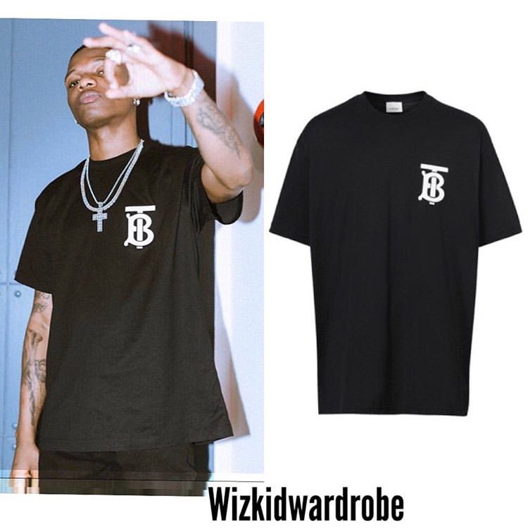 Wizkidwardrobe on X: @wizkidayo In His Favorite Spot Dripping In Louis  Vuitton Hook And Loop Monogram Short Sleeve T-Shirt $1,330(N478,800) Amiri  Side Studded Jean $1,413(N508,680) Dior BB22 Sneaker In White & Blue