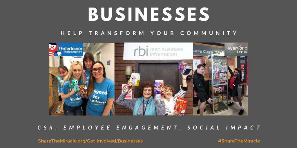 Calling all businesses! Here's a very simple idea that brings your employees together and helps you expand your community relationships. bit.ly/2SrngcU

#CSR #EmployeeEngagement  #socialimpact  #cohesionsocial @CSREuropeOrg @CampbellCSR <a href="/TaeYooCSR/">Tae Yoo</a>