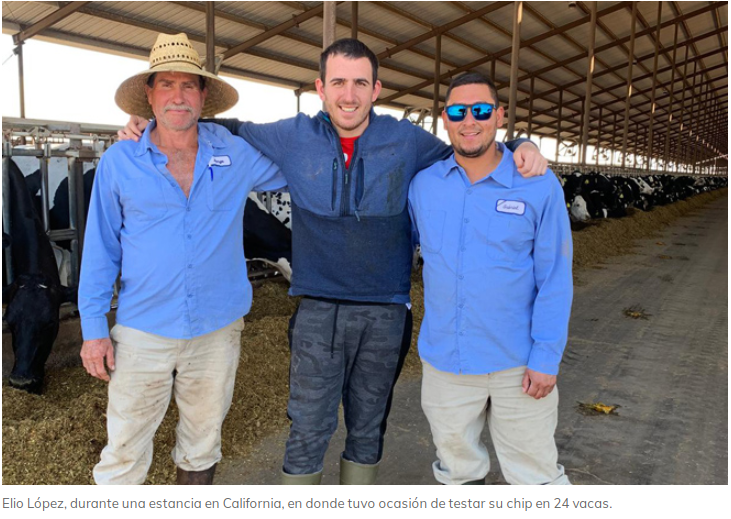 #iTechTerm 🐄 ultima o seu lanzamento ao mercado | É un microchip que permite a detección precoz de enfermidades e avisos sobre partos e outras circunstancias nunha granxa. Gañou varios premios, como o de <a href="/ExplorerByX/">Santander X Explorer</a> en <a href="/CampusTerraUSC/">Campus Terra USC</a> e <a href="/ExplorerLugo/">Explorer USC Lugo</a> ow.ly/hn9O30qhC8L