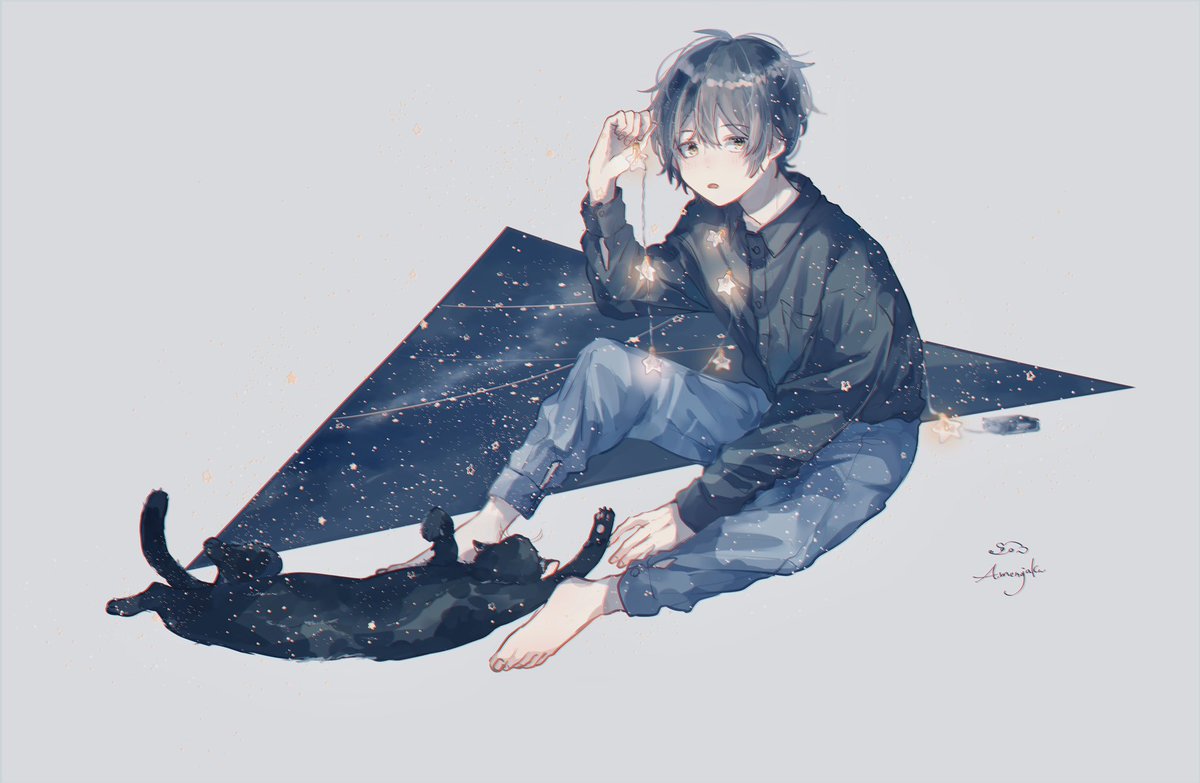 浮遊 あめのじゃくのイラスト 浮遊 あめのじゃくのイラスト