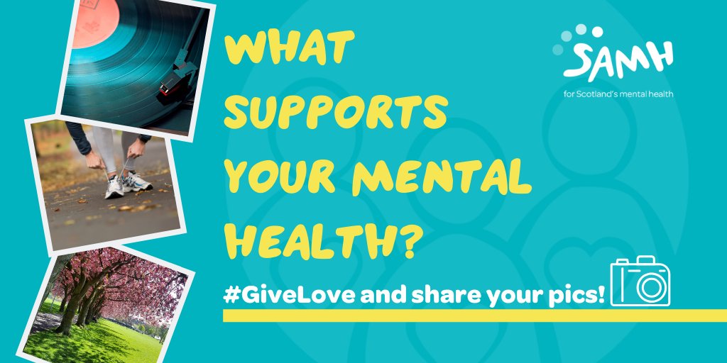 seemescotland's tweet photo. This Valentine’s Day #GiveLove and #gratitude to what supports your mental health. Whether that’s your pet, favourite sport or friends. Get involved and share your pics with @SAMHtweets! #ValentinesDay https://t.co/ytSXbx4GLX