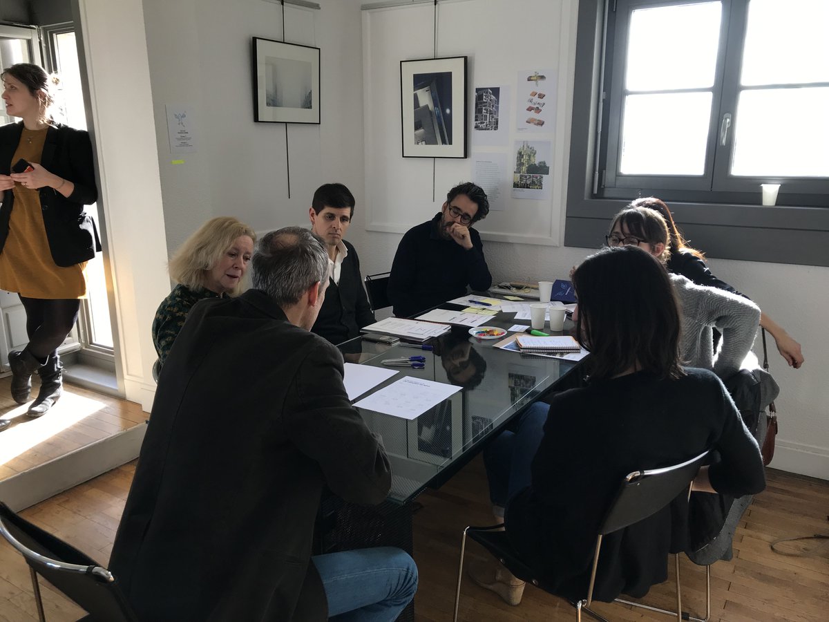 groupeserl's tweet photo. Le @groupeserl était heureux d’accueillir hier @leGIE_LVA à la Maison du projet #GratteCielCentreVille pour une table ronde : "Quelle utopie pour le macro-lot C ?" + aujourd'hui participer au séminaire créatif sur le projet des #GCCV  Cc #svu #aralis @villeurbanne @grandlyon https://t.co/euVqFx6JDN