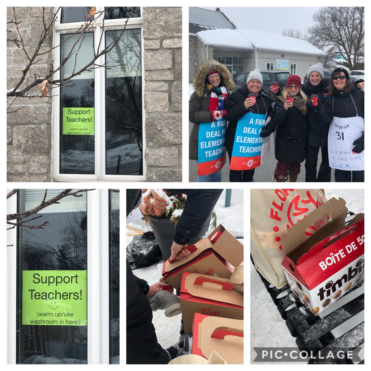 jfergusn's tweet photo. A huge shout out to the @TimHortons in Caledon Village for your support and Knox United Church for opening your doors to us ❤️Love @AltonPublic teachers https://t.co/vbMdnISdVD