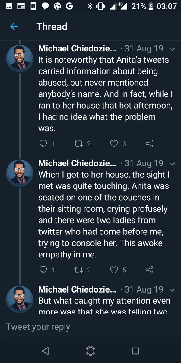 69.So I want you to carefully read his lies as he was told by Anita. Anita said we were dating for 6 months but she wouldn't produce any evidence where I asked her to be my girlfriend. Throughout I tried to be a very dear friend, but she wanted something else. Receipts