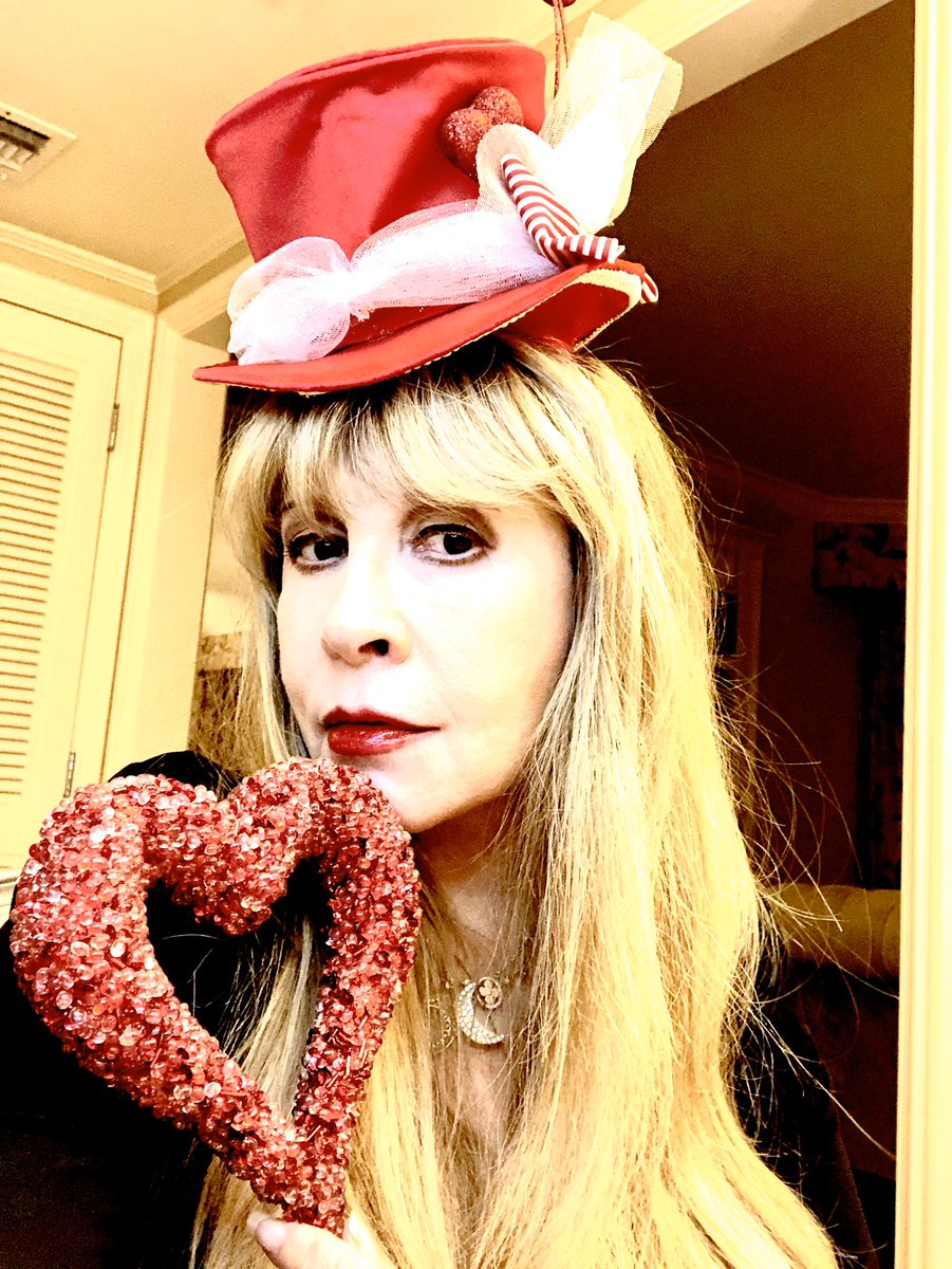 May your Valentine's Day be intriguing, loving, and spectacular! Love, love, love always, Stevie Nicks