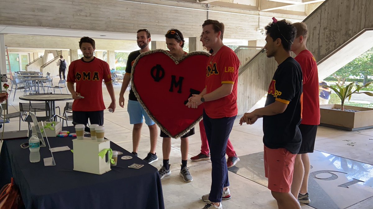 teach_marietta's tweet photo. Nothing like recruiting at UM on Valentine’s Day! @univmiami @Toppel @grantrivera @MariettaCitySch @barbie_esqui #SpecialDifferentBetter #FunSwag https://t.co/wMIEIoeUOu