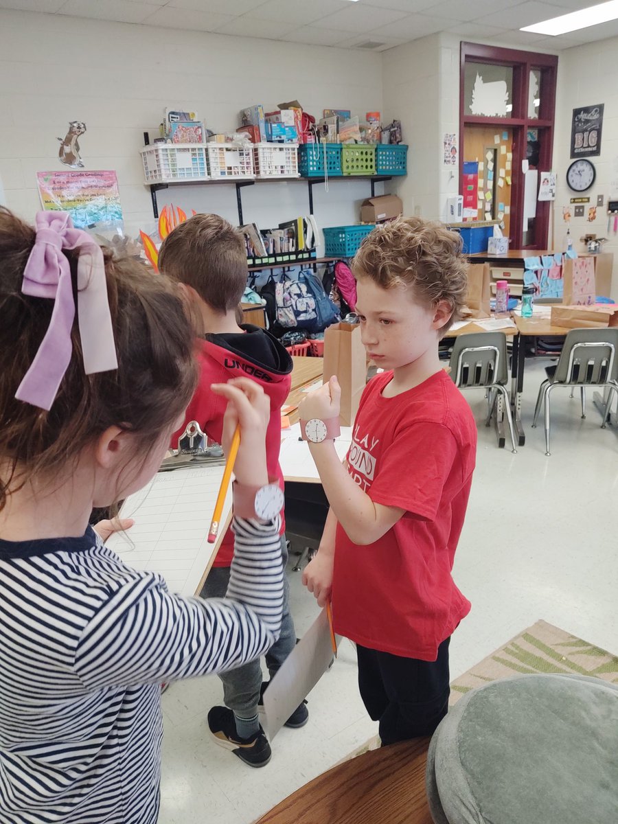 MsKBruner's tweet photo. WATCH these "Cool Campers" tell time to wrap up our time unit in Math! #LRElem #handsonlearning #KidsDeserveIt #Doyouhavethetime? https://t.co/ZVlDsjXKZ4