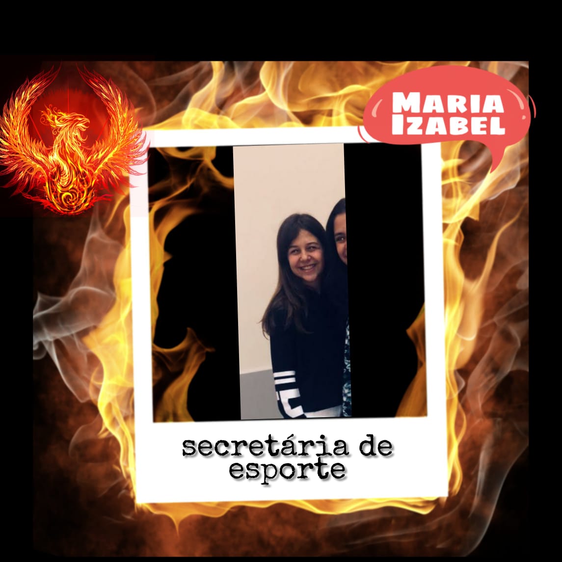 ChapaFenixCscm's tweet image. Maria Izabel: 8° Ano