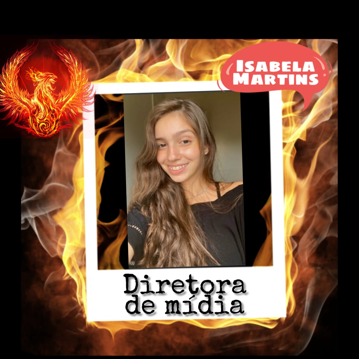 ChapaFenixCscm's tweet image. Isabela Martins: 1° Série EM