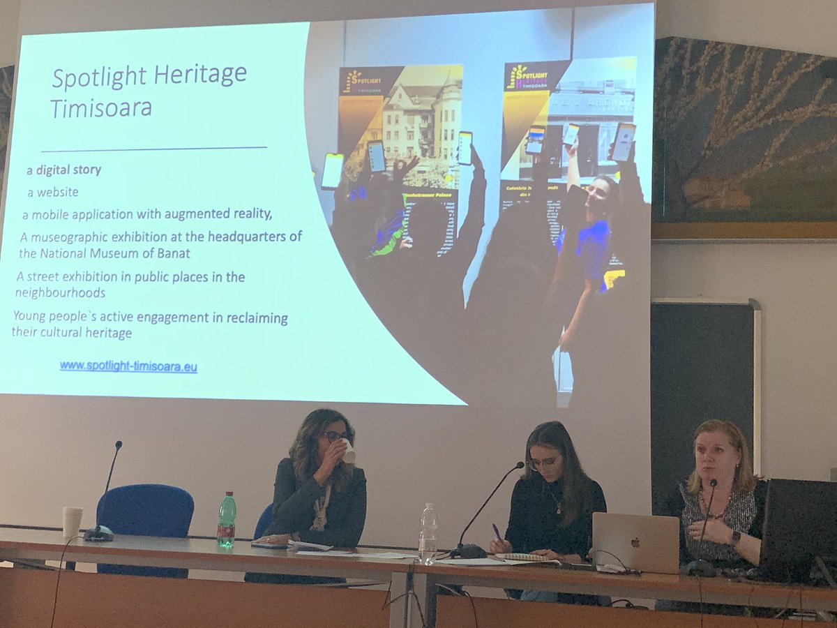 Presenting today: Improving Inclusion with Digital #Culture through Digital #Skills and #Digital #Heritage at the #inclusivememory conference with results from <a href="/CultureDigi/">DigiCulture</a> and <a href="/spotlight_TM21/">Spotlight Heritage Timisoara</a> and @timisoara2021 <a href="/AntonellaPoce/">Antonella Poce</a>