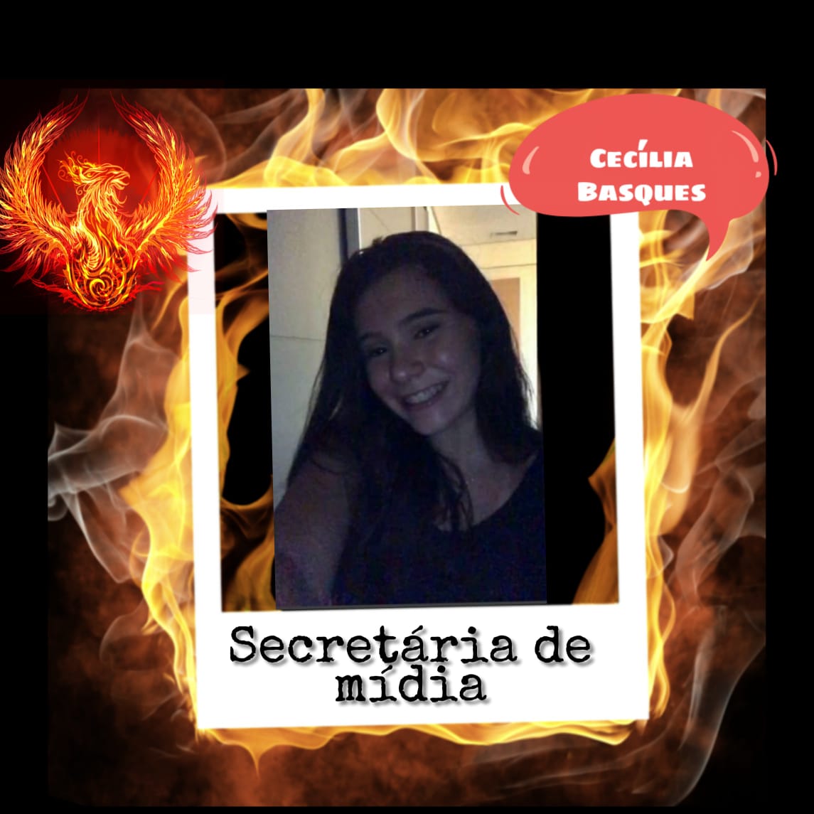 ChapaFenixCscm's tweet image. Cecília Basques: 8° Ano