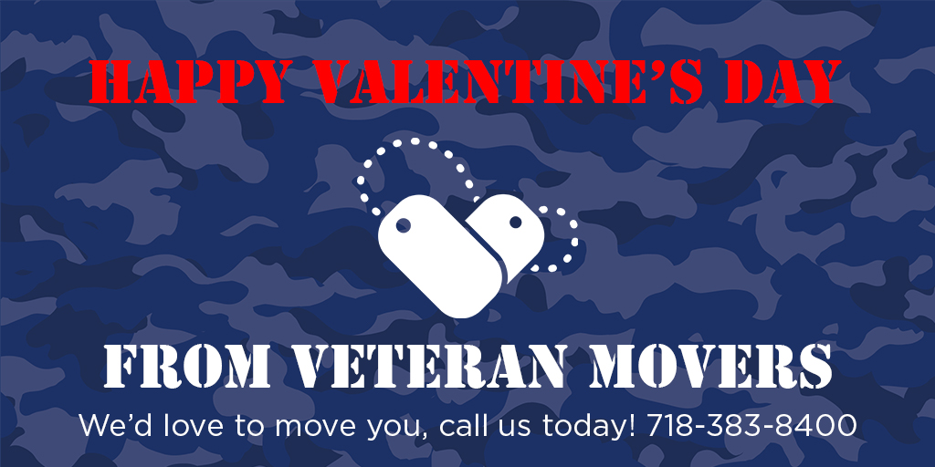 Happy Valentine's Day! Tag your sweetheart that you'd move in with. #VeteranMovers #happyvalentinesday #moving

Learn more:  hubs.ly/H0mYNHF0