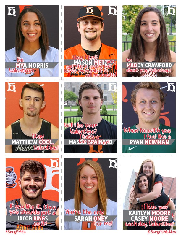 Reminder -- elementary school rules apply ... you have to bring a valentine for everyone in your class.  Here are nine more.