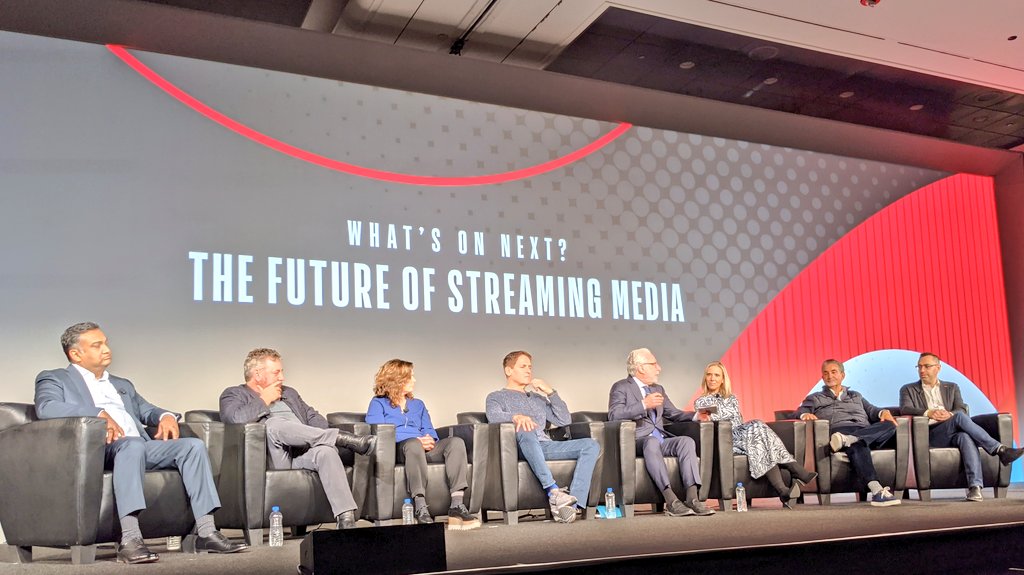 RichLightShed's tweet photo. The Future of Streaming Media
#NBATechSummit 🏀🏀🏀
All-Star Panel @NBA
Mohan, Dolan, Donoghue, Cuban, Blitzer, Levine, Leonsis, Goncalves
(no tweeting content allowed -- sorry all) https://t.co/R8EesDzy8q