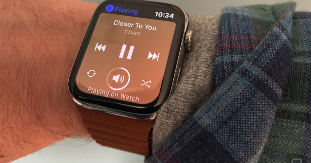 engadget's tweet photo. Pandora's Apple Watch app can stream music without an iPhone https://t.co/VYdwrDuhvX https://t.co/Np6wzkP7rx