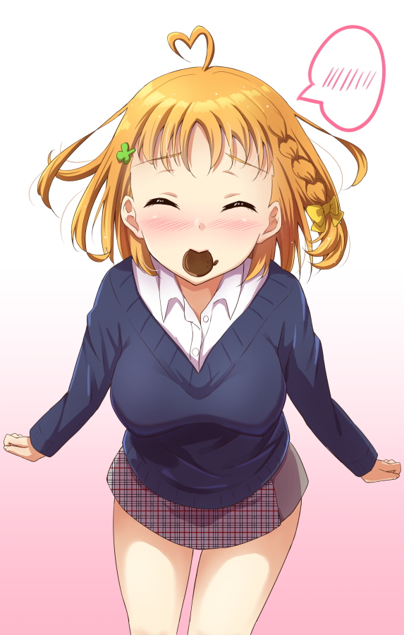 高海千歌 「大胆なバレンタイン千歌ちゃん? 」|QY@僕ラブ「結女07」のイラスト
