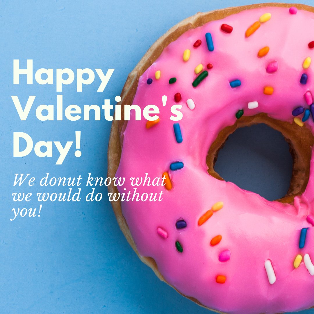 Happy Valentine's Day! We donut know what we would do without you. 🍩💗

#umacrao #friendship #valentine