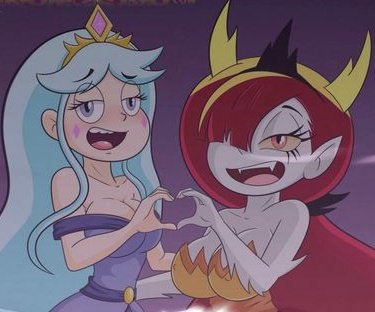 La amo tanto, nunca te separes de mi Hekapoo 💛💙