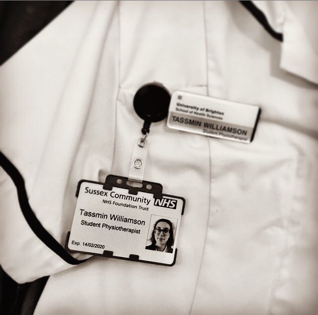 Massive thank you🙏to @nhs_sct IPCT for making my FINAL #physiotherapystudent placement so enjoyable & filling me w/ confidence to start B5 rotations with @ESHTNHS very soon!
...taking off my badge for the last time was emotional! 🥺
#physiostudent #physiotherapy
#AHPstudent