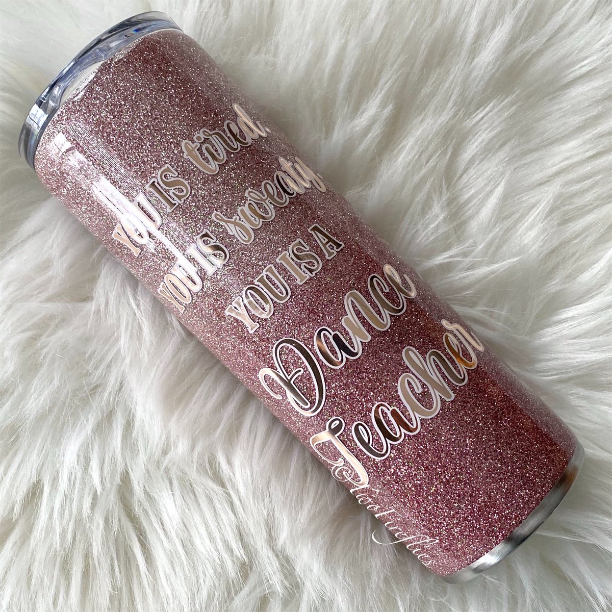2_fireflies's tweet photo. Cheers to all the dance teachers who share their love of dance with the next generations!

#twofirefliesdesigns #momtrepreneur #craftygirl #shopsmall #personalizedgifts
#customtumblers #glitteraddict #glittertumblers #rosegoldglitter #letsdance #danceteacherlife #danceteacher https://t.co/MKRiF5jd8j