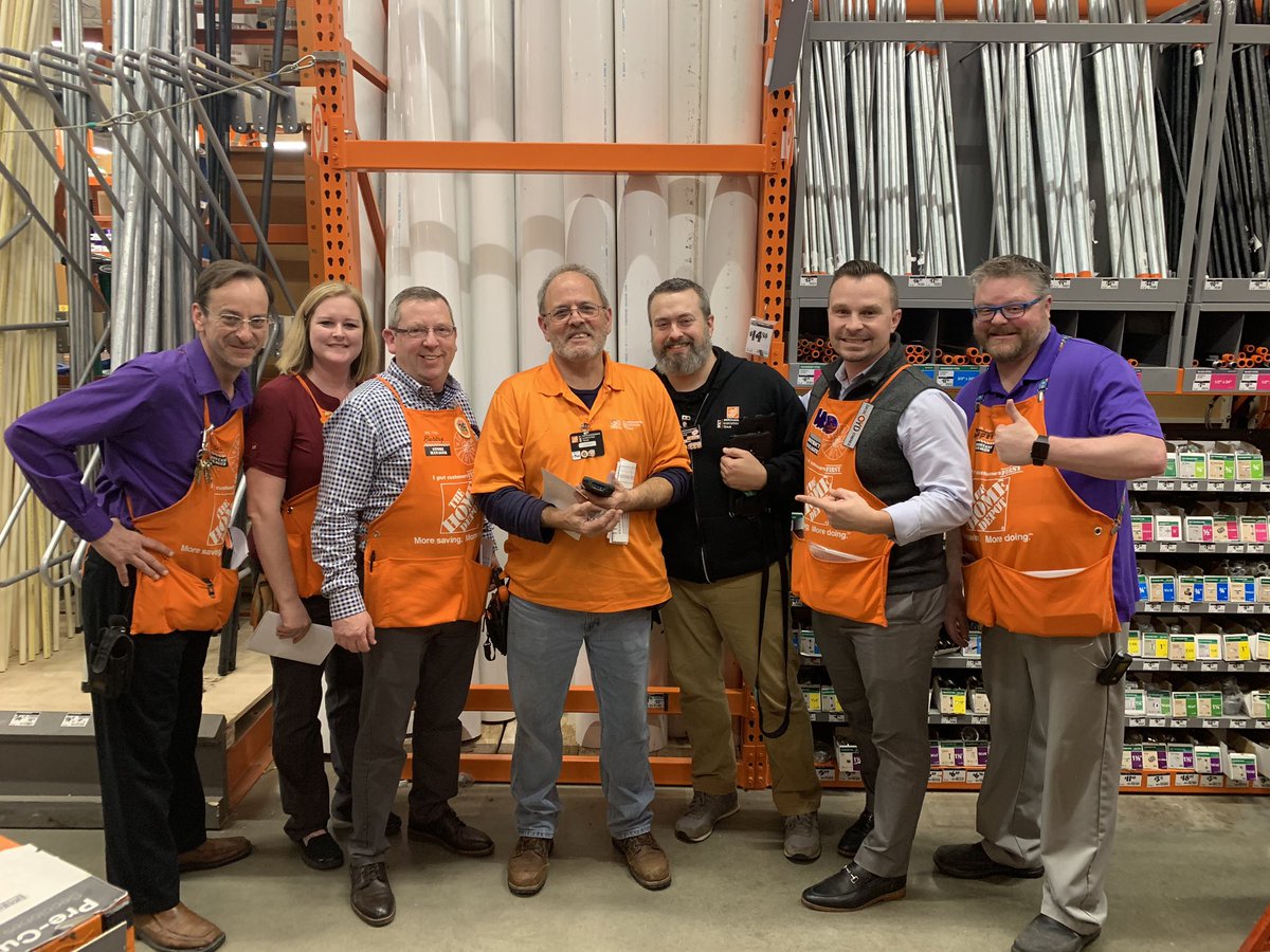 What a great walk with our district leaders.  So proud of our team at 133.  It was an honor to recognize some of our MVPs. Congrats Marshall, Charlie and Rickles!  <a href="/Cvillehomedepot/">0133 Home Depot</a> <a href="/JamieCurry536/">Jamie Curry</a> @JoshuaMolnarHD <a href="/ScottKorey1/">Scott Korey</a> <a href="/Brad_Peebles/">BP</a> <a href="/thdtunya/">Tunya Williams</a> @JamesMET0133 <a href="/Lange10Jonathan/">Jonathan Lange</a>