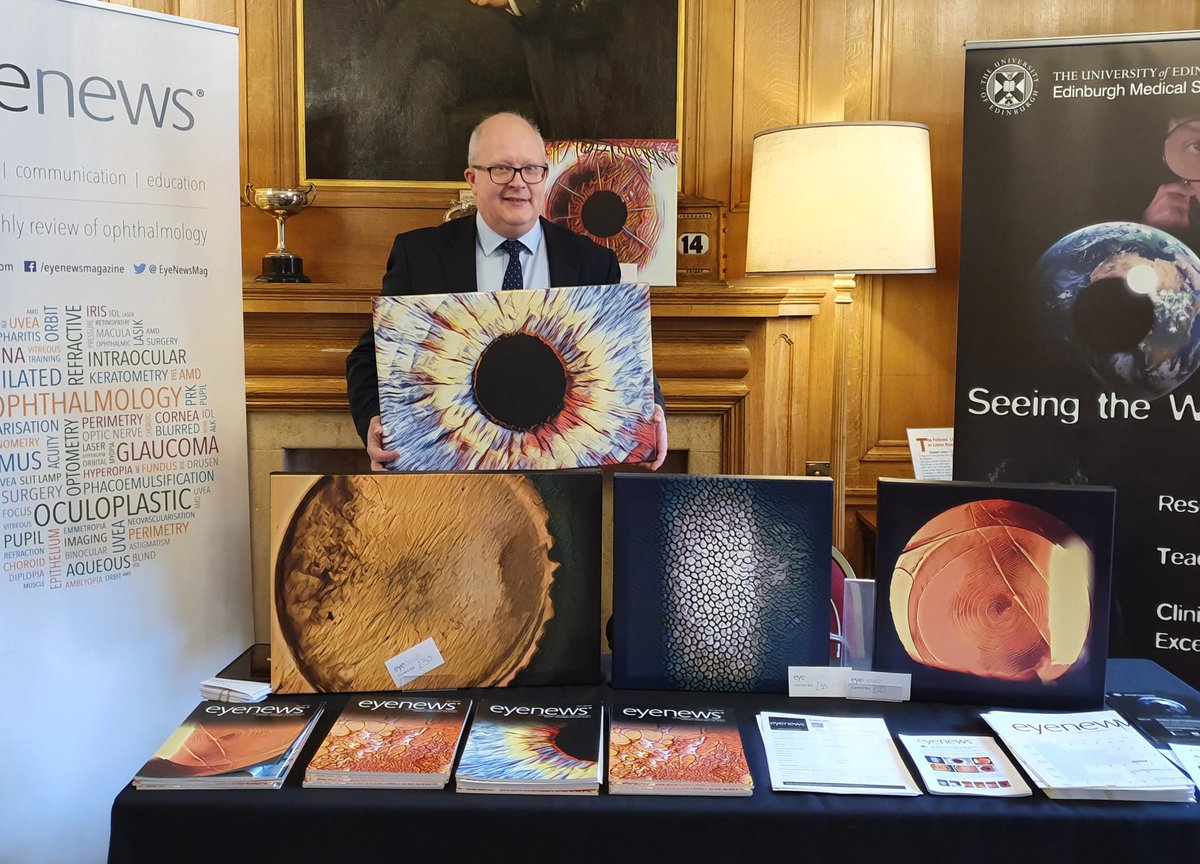 Take part in our auction of the amazing artworks by <a href="/SteveThomson01/">Steve Thomson</a> - all proceeds go to <a href="/fightforsightUK/">Fight for Sight</a> Bid here: eyenews.uk.com/eye-news-uncov…