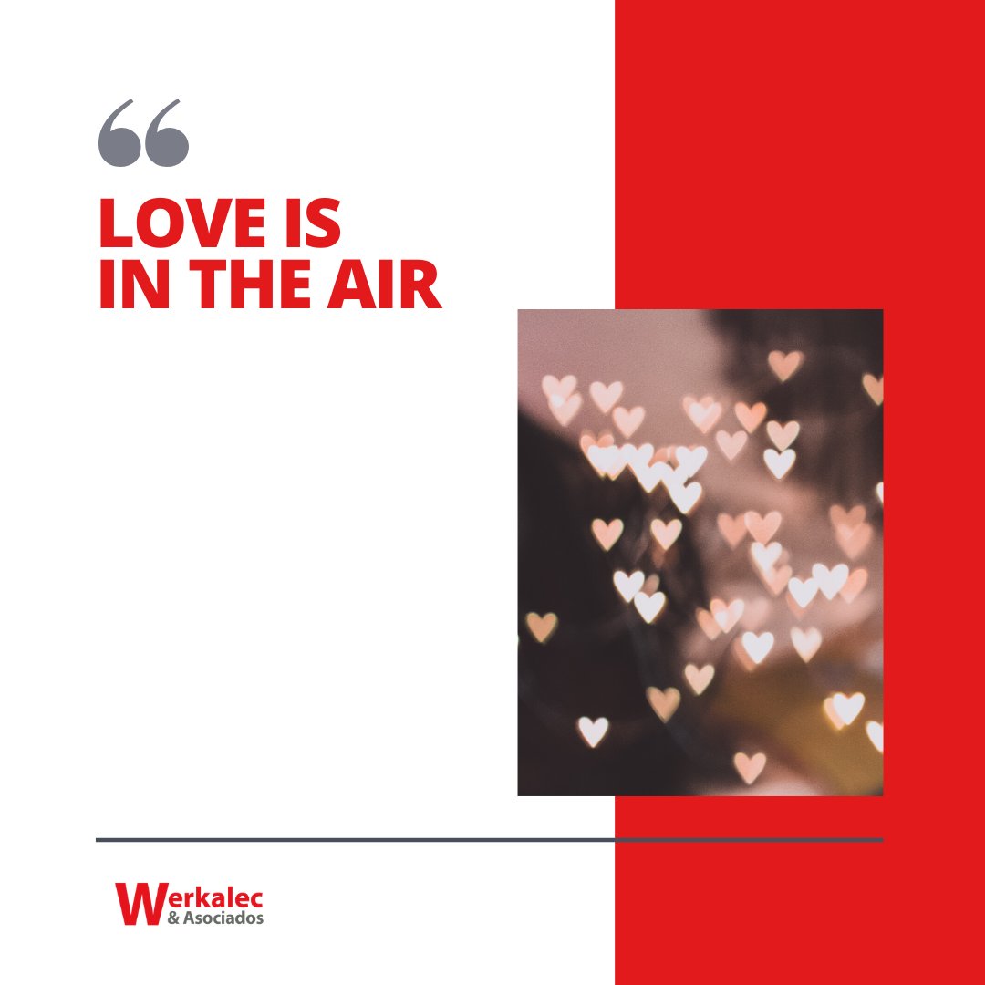 werkalec's tweet photo. Celebramos el amor. Estamos enamorados y enamoradas de nuestras profesiones, de trabajar junto a nuestros clientes para alcanzar sus objetivos, verlos crecer como empresa y aprender mutuamente. Por eso celebramos el #DíaDeLosEnamorados felices de trabajar de lo que nos apasiona. https://t.co/rH7XM3cY9S