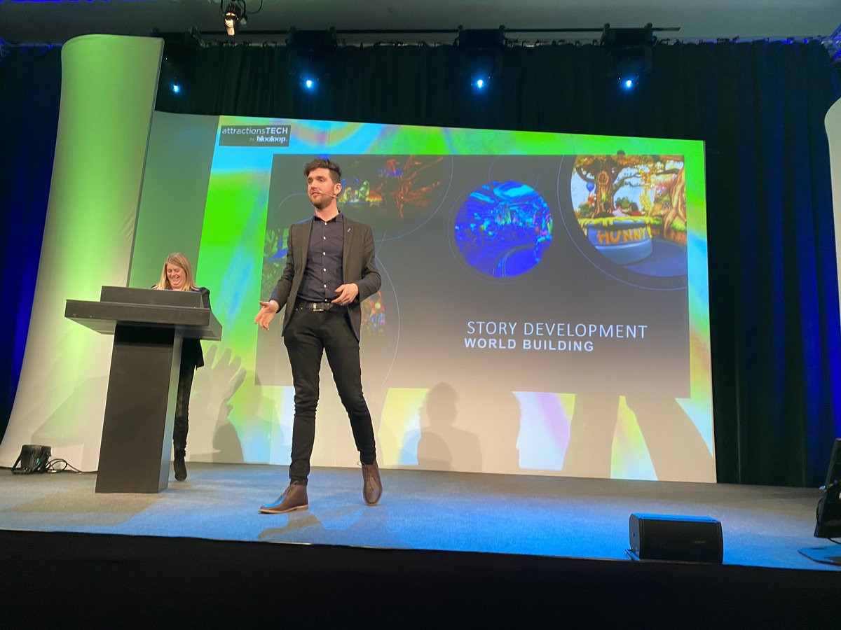 Blooloop's tweet photo. The theme: @BritishBakeOff The title: Return of the Soggy Bottom. @maryberrycook is the hero. Peter Cliff from @HolovisInt now has to create a visitor attraction #attractionsTECH #ISE2020 https://t.co/YKDZ8FnfZ9
