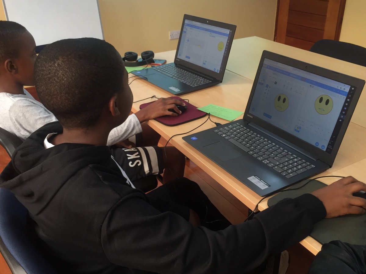 TinkerEducation's tweet photo. Make me Happy! Students training the machine learning model to recognize compliments and insults by
typing examples of kind statements and mean statements
#TinkerEducation #Flashbackfriday #STEMeducation #STEM #STEMlearningcenter #Afterschoolprogram #Nairobi #KE #Machinelearning https://t.co/Pr2xKeAwDS