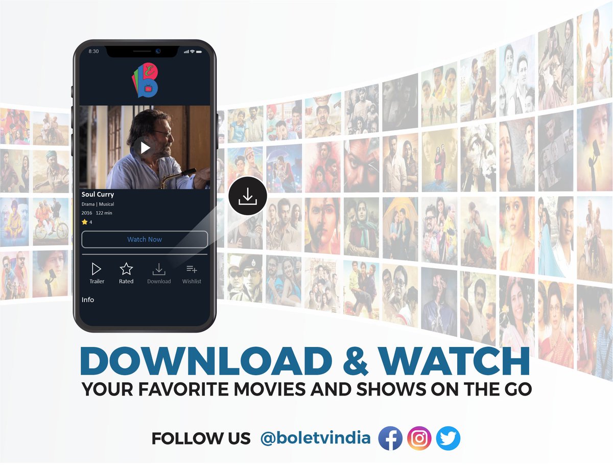 Now download your favorite movies and shows with a single tap and watch anytime, anywhere!
#boletv #OTT #ottplatform #entertainment #cinema #download #watch #onthego #awardwinning #movies #series #regionalcinema #cinemaonthego #india #adfreecontent #indianregional #regional