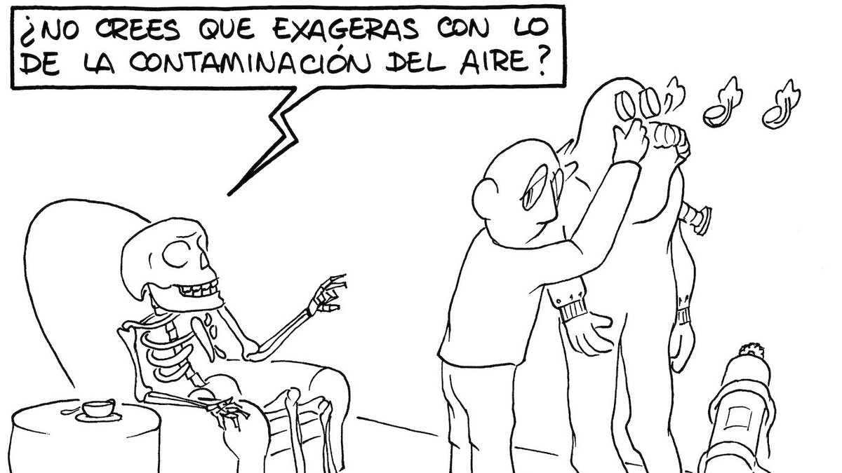 <a href="/El_Hormiguero/">El Hormiguero</a> <a href="/monicalopez_tve/">Mònica López</a> O hacemos algo <a href="/El_Hormiguero/">El Hormiguero</a> <a href="/monicalopez_tve/">Mònica López</a> <a href="/HimarGonzalez/">Himar González</a> <a href="/tiempobrasero/">Tutiempo</a> o nos quedamos como el del sillón... #Humor vitriolico del periodista gallego #López en sus más de 100 viñetas  @SilsaniaBooks silsaniabooks.com #Houstontenéisunproblema