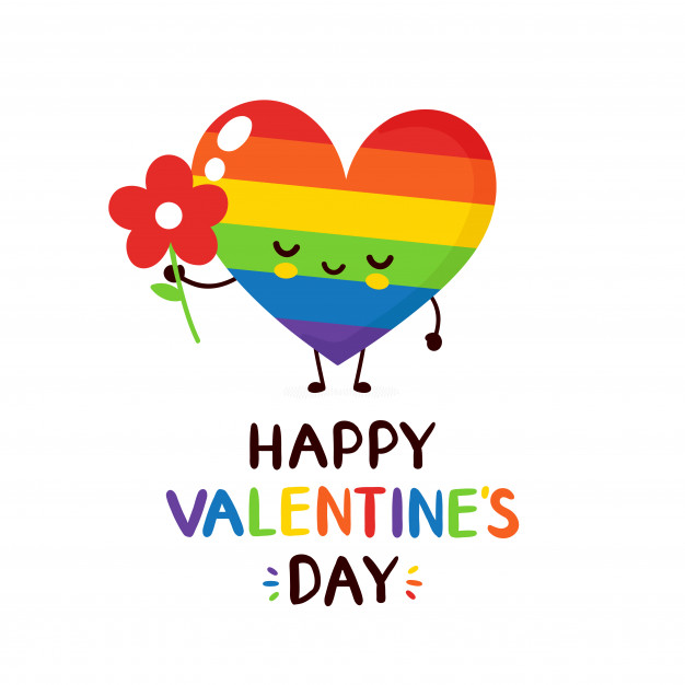 We_Show_Pride's tweet photo. Happy Valentines Day to you all. However you are spending today whether it be with or without someone, just know you are all LOVED 💖 #lovewins #lgbtq+ https://t.co/T4f5ZRzzys