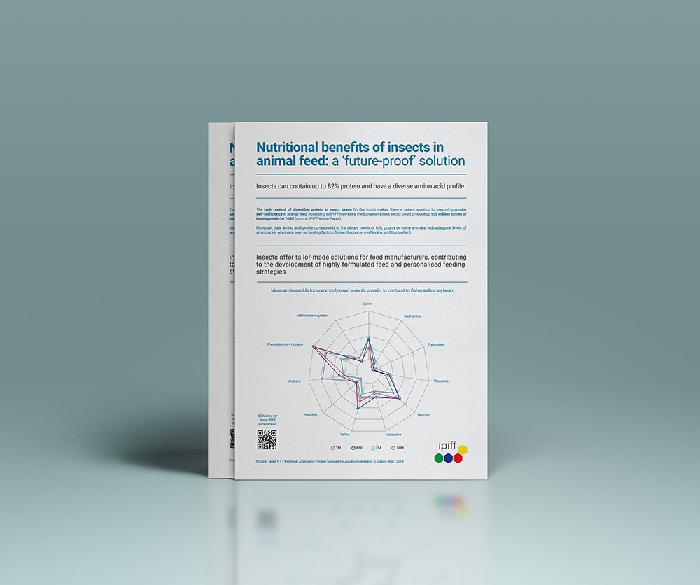 🐟 🐔 🐷

<a href="/IPIFF_org/">IPIFF</a> launches today a factsheet on the 'Nutritional benefits of #insects in #animalfeed' - presenting key elements related to the amino acid profile of insects, as well as their added value in #aquaculture, #poultry and #swine animals' diets. 

#farmtofork
1/2