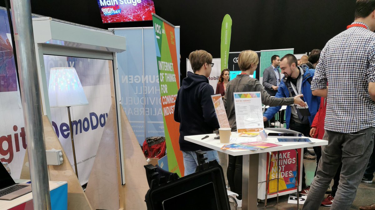ioxlab's tweet image. Was für ein cooler #DigitalDemoDay @digihub_de! Danke, dass ihr uns gestern so zahlreich besucht habt 🤩   
#iot #digitalisierung #tech