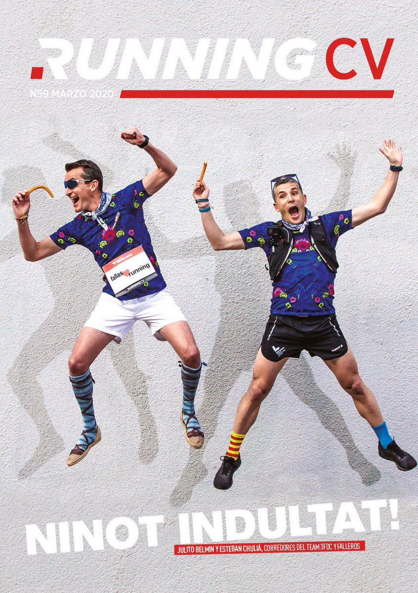 RUNNING_CV's tweet photo. En #RunningCV también tenemos nuestro ‘Ninot Indultat’ y nos encanta 😍😍
PORTADA 2/2 de nuestro siguiente número 📸⬇️
✅ A partir de este fin de semana, gratis en vuestras carreras 🔥😎
📸 @hastphoto_es @JulioBelmin
✍🏻 La Mina Estudio @marcgranell2
#RunningYFallas https://t.co/67bsIieUat