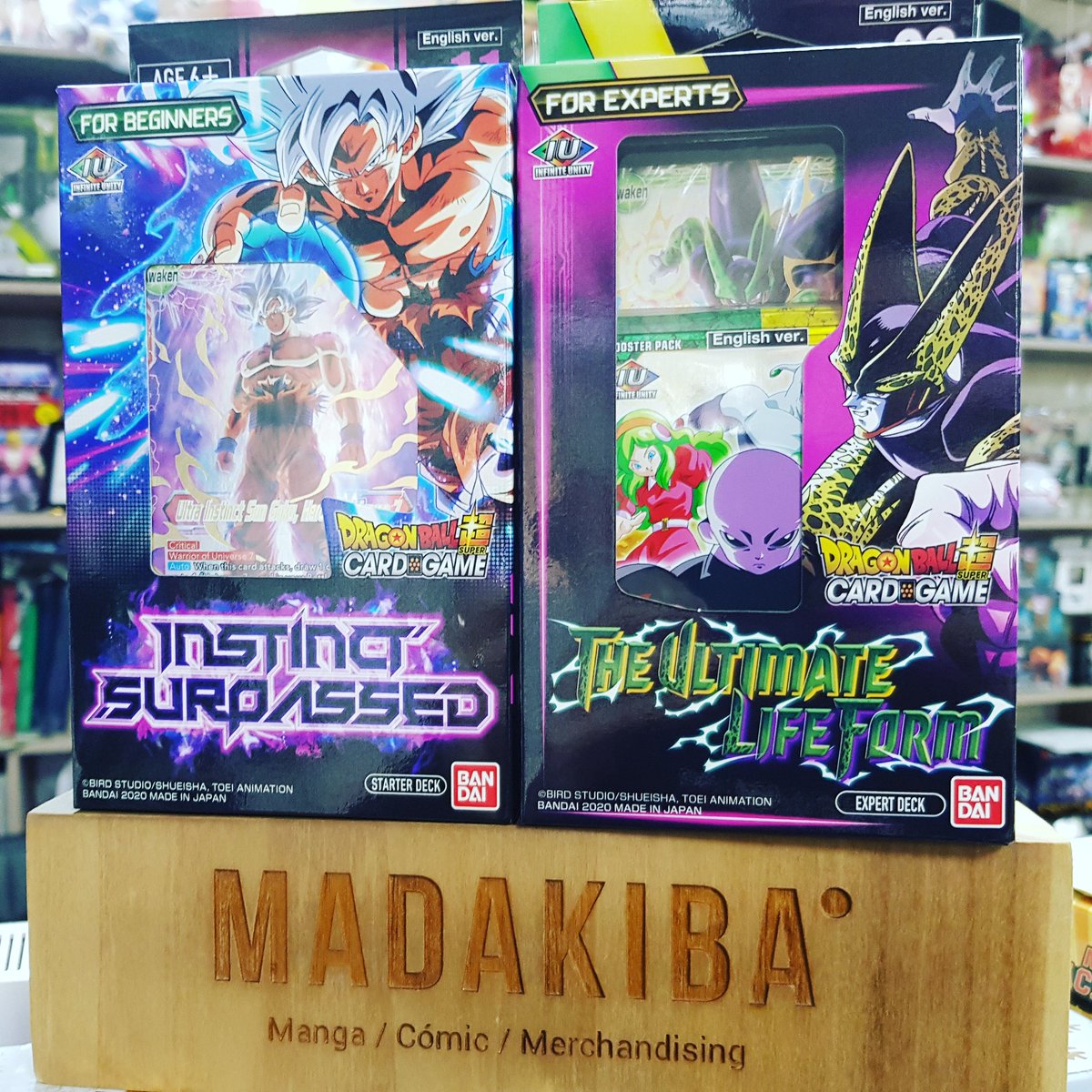 madakibacomics's tweet image. ¡¡Mirad lo que tenemos por aquí a vuestra disposición!!
#Starterdeck de #InstinctSurpassed y #TheUltimateLifeform

¡¡Unidades limitadas!!

#DragonBallSuper #ultrainstinto #celula #goku #DragonBallZ